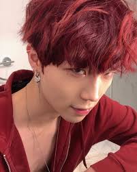 Red Hair In 2020 Red Hair Boy Red Hair Men Red Hair Korean