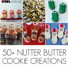 | about this item one box with 24 packs of nutter butter peanut butter cookies cookies made with real peanut butter for a salty and sweet treat Nutter Butter Cookie Creatures C R A F T Nutter Butter Cookies Nutter Butter Butter Cookies