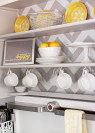Shill Yellow Grey Gray Kitchen Chevron Lemon White Vintage Chambers Love Yellow Kitchen Accents Grey Kitchen Grey Yellow Kitchen