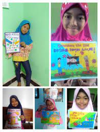 Kreasi poster anak sd kelas3. Dukung Pencegahan Covid 19 Siswa Min 2 Kulon Progo Menggambar Poster Website Kementerian Agama Ri Kanwil Diy