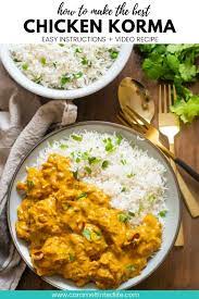 Chicken Korma Recipe Indian Food Recipes Chicken Korma Recipe Indian Chicken Recipes Easy