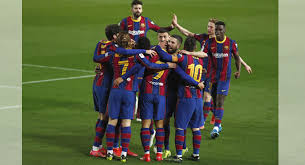 Zamora, samitier, ramallets, suárez, césar, kubala, migueli, schuster. Barcelona Come From 2 Goals Down To Reach Cup Final
