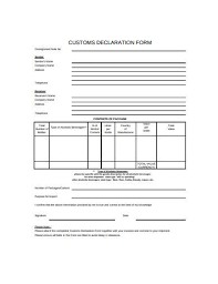 Brunei, cambodia, singapore, thailand and myanmar. Free 13 Customs Declaration Form Samples In Pdf Ms Word