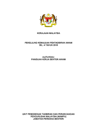 Pertukaran nama kementerian pelajaran via cikguhijau.blogspot.com. Pkpa Bil 4 2018 Myportfolio Panduan Kerja Sektor Awam Jd Job Description Studocu