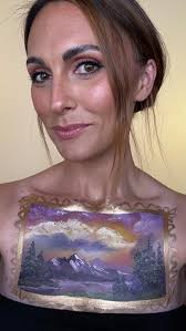 Day 6/31: 🌲 THE JOY OF PAINTING 🌲, I honestly sat there for like 30 whole  minutes trying to convince myself to wash this off. Guess I’ll have to do  another one 🫡, Followed Season 26: Ep. 12