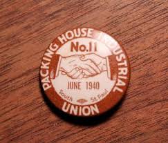 Union Pins Circa 1940 S 1950 S In Support Of Union Labor Union Labor Union Supportive