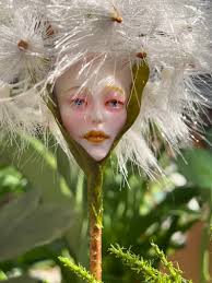 WHISPERING BREEZE Alice in Wonderland (non) talking flowers for parties,  props and vignettes by Sutherland