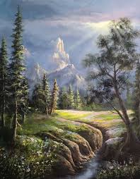 Sunray Meadow Paint With Kevin Kevin Hill Paintings Landscape Art Painting Oil Painting Landscape