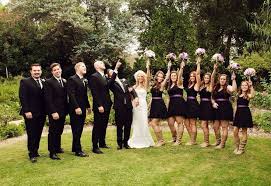 Find & download the most popular wedding photos on freepik free for commercial use high quality images over 8 million stock photos. Image Result For Bridal Party Black Dresses Bridal Party Poses Bridal Party Photos Wedding Photos