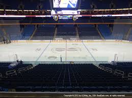 keybank center view from club level 207 vivid seats