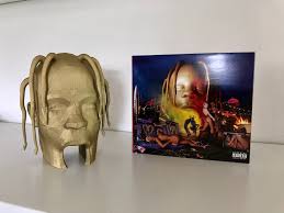 Travis Scott Astroworld Head Cover Album 3d Printed Figure Toy Etsy In 2020 Travis Scott Astroworld Prints Travis Scott