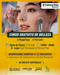 📍Buena Fe, Patricia Pilar ¡Nuevas oportunidades para las mujeres  riosenses! Nos complace anunciar la apertura de inscripciones para el curso  gratuito de belleza donde aprenderás técnicas de: Maquillaje y peinado.  💄Inscríbete ahora