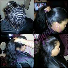 3 Part Sew In Shared By Gabby Mahair Http Community Blackhairinformation Com Hairstyle Gallery Weaves Extensions 3 Part Hair Hair Styles Sew In Hairstyles