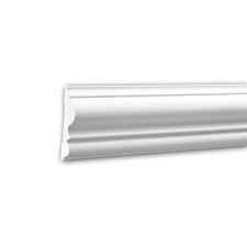 Decorative chair rails to add a touch of architectural detail and enhance the wall decor. Panel Moulding 151303f Profhome Dado Rail Flexible Moulding Decorative Moulding Neo Classicism Style White 2 M Orac Decor