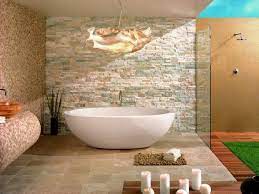 Rivestimenti In Pietra Nel Bagno 20 Esempi Bellissimi A Cui Ispirarsi Design Del Bagno Pareti Con Mattoni A Vista Bagno Con Piastrelle