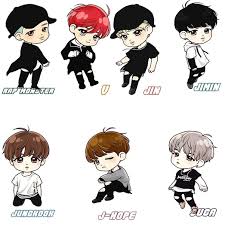 What Are Bts Members Favorite Movies Quora Bts Chibi Chibi Bts Drawings