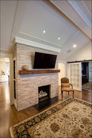 Modern living room design with fireplace and television. Off Center Fireplace Living Room Ideas Photos Houzz