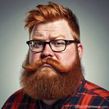 ginger beard lumberjack Prompts