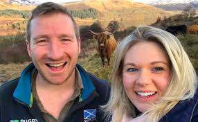 Couple become first to be married by Kirk's 'farming' minister