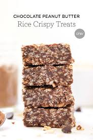 Chocolate Peanut Butter Vegan Rice Crispy Treats Simply Quinoa Recipe Vegan Rice Crispy Treats Vegan Rice Krispie Treats Chocolate Rice Crispy Treats