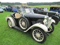 Triumph Super Seven Special Sports 1927 34 At Sherborne Castle Classic Car Show Classic Cars British Antique Cars Triumph Cars