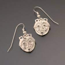 She Who Watches Earrings Stonington Gallery