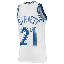 Minnesota Timberwolves Kevin Garnett White 95/96 Swingman Jersey Men’s  Small 40