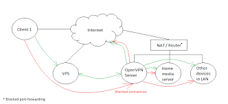 Running Home Openvpn Server With Isp Blocking Port Forwarding Super User