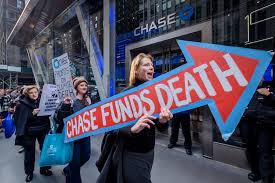 You can find more details by going to one of the sections. Jpmorgan Chase Tops Dirty List Of 35 Fossil Fuel Funding Banks