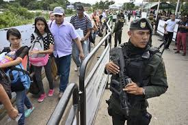 The government of venezuela orders the unilateral closure of its border with colombia at night as a measure to control contraband. The War At The Colombia Venezuela Border