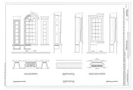 Crash rails protect walls & complement your interior. Window Details And Chair Rail Details Fenwick Hall Plantation Northeast Of Intersection Of River Road Maybank Highway Johns Island Charleston County Sc Library Of Congress