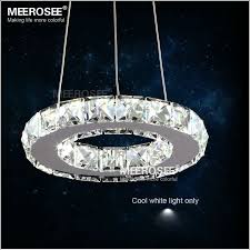 Modern circle ring led pendant light chandelier ceiling fixtures dinning room. Modern Led Ring Lamp Light Fixture Crytsal Office Lighting Led Chandeliers Diameter 200mm Cool White Small Round Chandelier Buy At The Price Of 52 50 In Aliexpress Com Imall Com