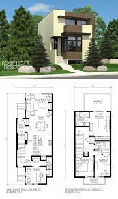 Contemporary Borden 1757 Robinson Plans Narrow Lot House Plans Narrow House Plans Narrow Lot House