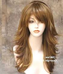 Long Layered Hairstyles With Bangs For Thick Hair Long Hair Styles Medium Hair Styles Haircuts For Long Hair