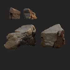 3d Scanned Nature Stone 010 3d Model Rock Photography Stone Zbrush