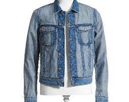 Maison Martin Margiela For H M Men S Collection Frayed Denim Jacket Denim Jacket Jackets