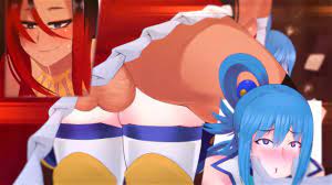 Watch Aqua and Sylvia Konosuba 