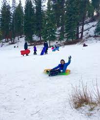 Besides skiing, dog sledding is a fun, intimate way to enjoy winter with your loved one. Free Sledding In Lake Tahoe Nevada Carful Of Kids