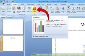 How To Embed And Insert A Chart In A Powerpoint Presentation