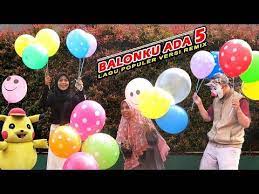 Balonku Ada Lima Balon Warna Warni Paling Keren Balon Karakter Colorful Balloons Youtube In 2021 Balon Lagu Lima