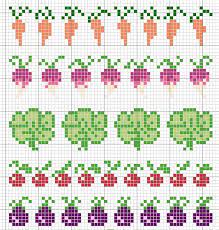 Cross stitch pattern | etsy. Cross Stitch Vegetables Pattern Simple Cross Stitch Cross Stitch Cross Stitch Animals