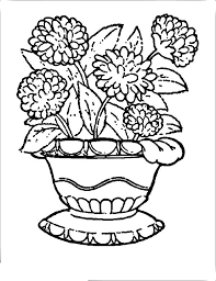 Fill a flower pot with flowers and have a lovely bouquet to look at, to smell, and to color! Flower Pot Coloring Pages Pdf To Print Free Coloring Sheets Coloring Pages Flower Coloring Pages Dragon Coloring Page