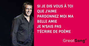 Maybe you would like to learn more about one of these? A Vous Jusqu A La Fin Du Monde Paroles Julien Clerc