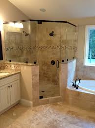 Consider Double Shower Head And Layout Consider Tile Inlay Throughout Glass Enclosures Only Bathroom Remodel Master Small Bathroom Remodel Bathrooms Remodel