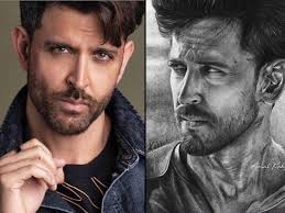 Pencil painting is the foundation of all graphic arts. Hrithik Roshan Blown Away By Fan S Hyper Realistic Pencil Sketch Says Thank You For The Love Hindi Movie News Times Of India