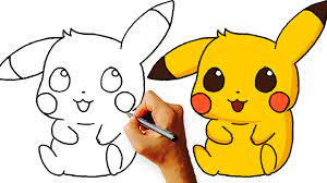 Easy step by step tutorial on how to draw cute pikachu from pokemon anime.post your artworks in instagram and tag me @quick.doodle so that i can see them and. How To Draw Chibi Pikachu Pokemon Step By Step Youtube