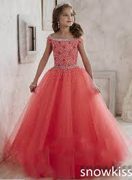 Beaded Appliques For Wedding Dresses Picture More Detailed Picture About New Princess Beading Little Girl Pageant Dresses Gowns For Girls Kids Frocks Design