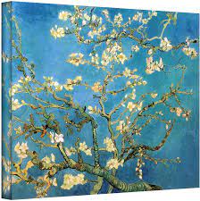 We did not find results for: Amazon Com Artwall Almond Blossom By Vincent Van Gogh Gallery Wrapped Canvas Art 24 By 32 Inch