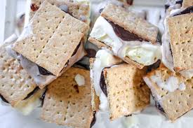 Graham Cracker Ice Cream Sandwiches