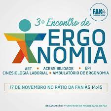 3 encontro de ergonomia da fan faculdade nobre de feira de santana cinesiologia faculdade te encontrei